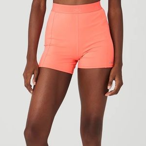 ALO Yoga | Shorts | Nwt Alo 4 Alosoft Showcase Short Candy Orange